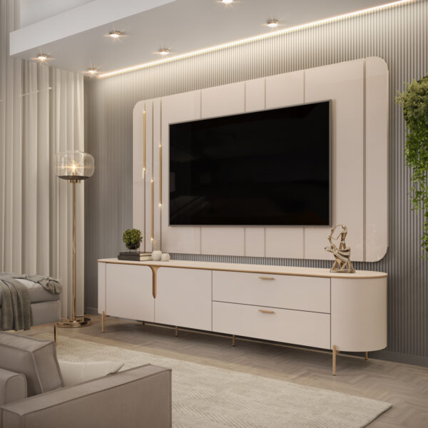 BANCADA + PAINEL TV ATÉ 75